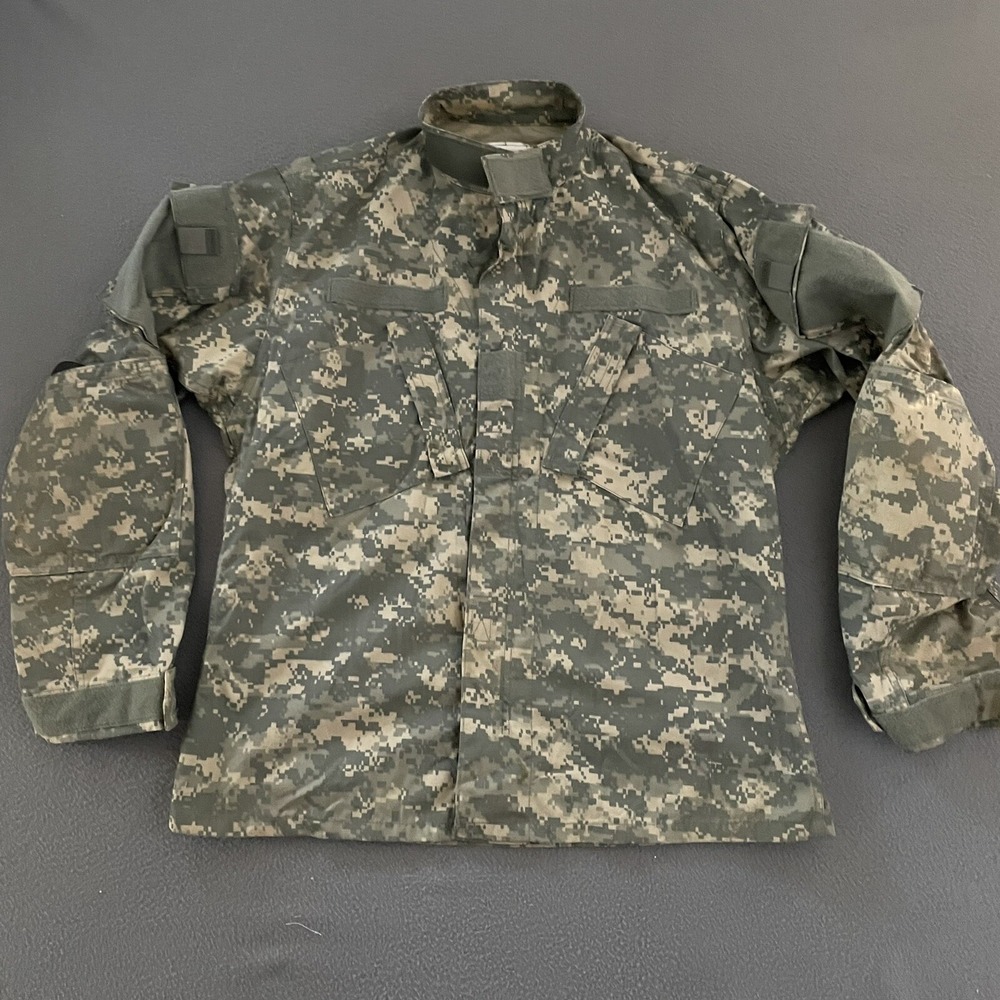 ACU Shirt/Coat Medium Regular USGI Digital Camo Cotton/Nylon Ripstop Army Combat